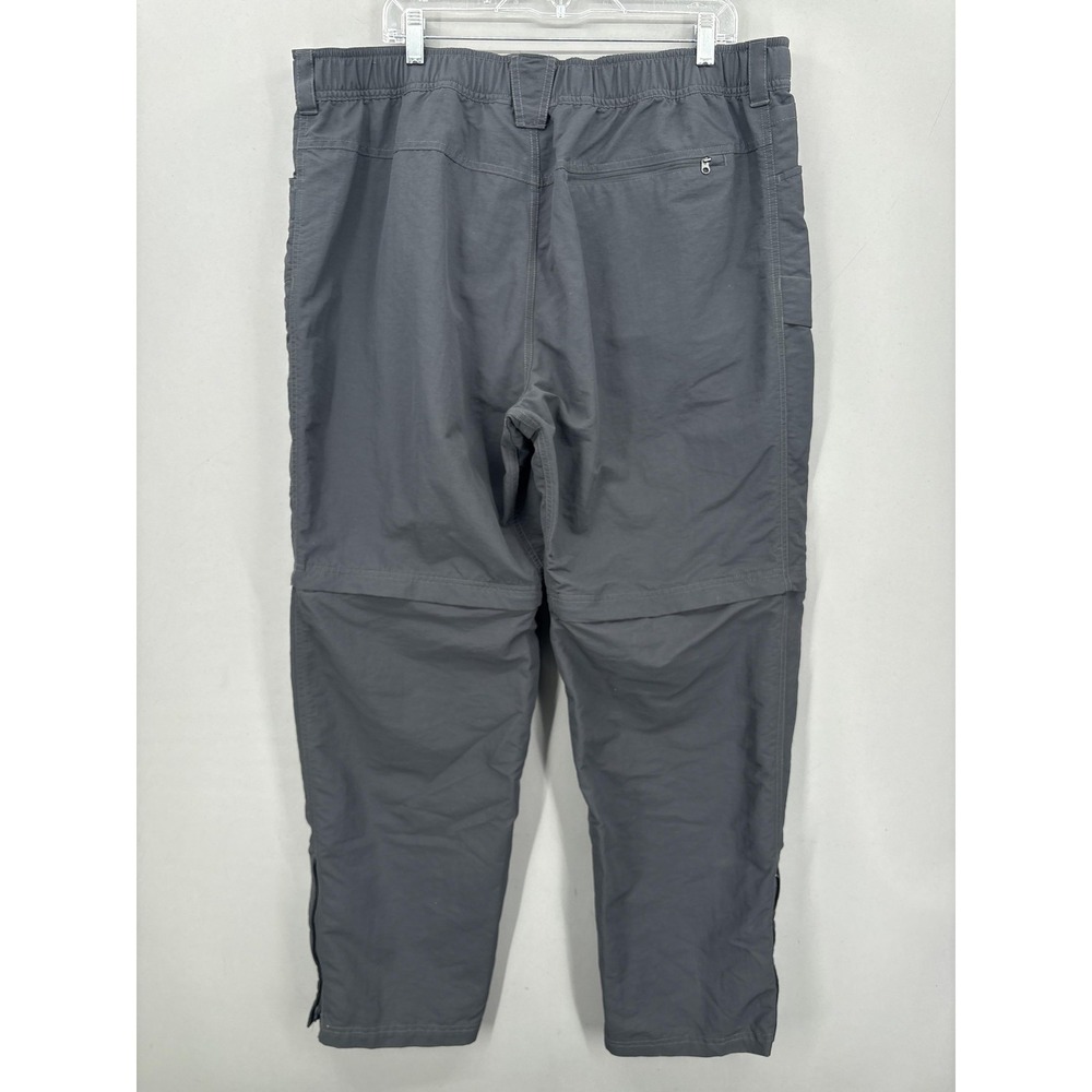 The North Face Pants Mens 40x32 Gray Paramount Convertible Cargo Outdoor Hiking - Picture 9 of 16